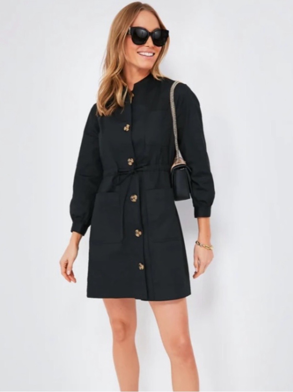 Tuckernuck Black crosby dress